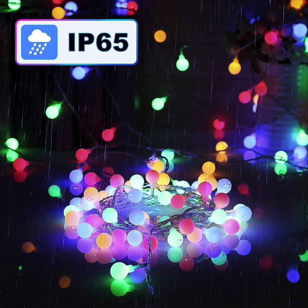LED Fairy Solar String Lights, 13 Modes with Remote, RGB & Warm Fairy Lights, Christmas Lighting For Party, Indoors & Outdoors