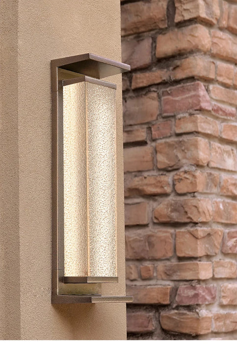 Solar Wall Light Outdoor Dusk to Dawn Porch Lighting Fixture Waterproof Solar Lanterns Anti-Rust Lanterns for Front Patio Garage
