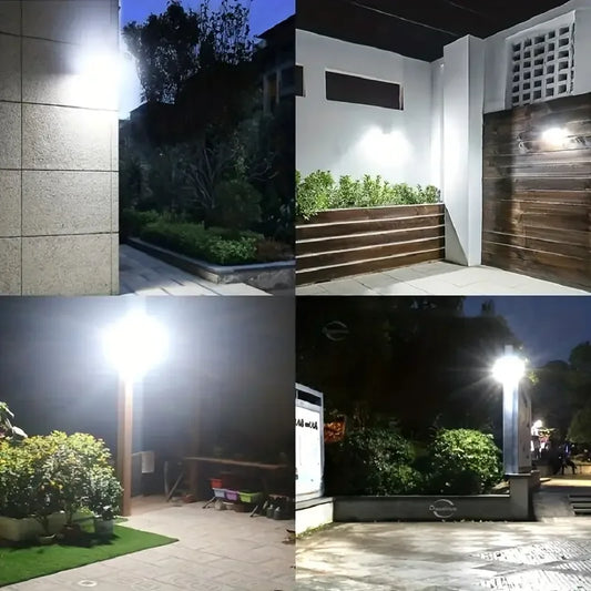 5000K Solar Pathway Garden Decor Lights Outdoor With Motion Sensor IP65 Waterproof Solar Lamp Patio Yard Lawn Sunlight Wall Lamp