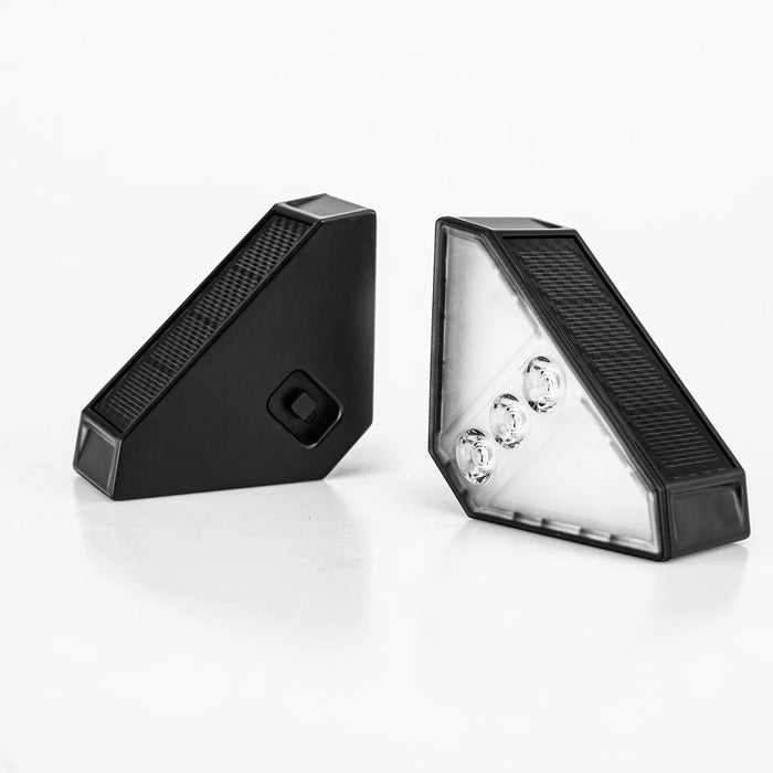 Solar Step Lights, Outdoor Stair Lights, Step Lights, Courtyard Decorative Atmosphere Lights, Suitable for Courtyard, Garden, Park, Deck, Stair Step Decoration