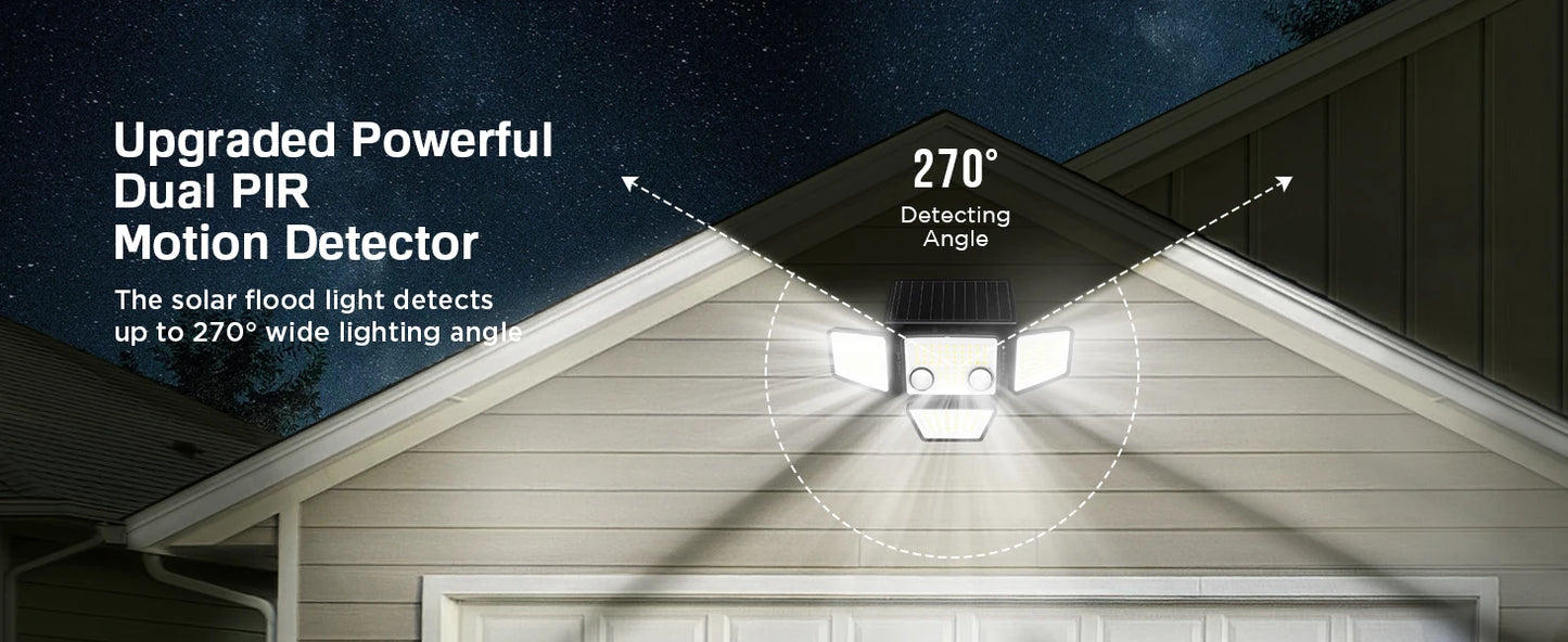 Solar Outdoor LED Wall Lights