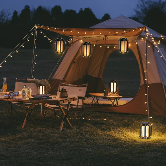 Solar Lanterns Outdoor Waterproof Hanging Lights for Outside Solar Table Lanterns Solar Wall Lantern Lights for Porch Patio Yard