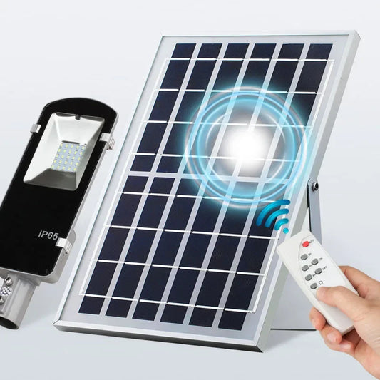 Super Bright Solar Street Light Outdoor IP67 Waterproof 3000mAh Auto on/Off Garden Lighting for Home Pathway Dusk To Dawn