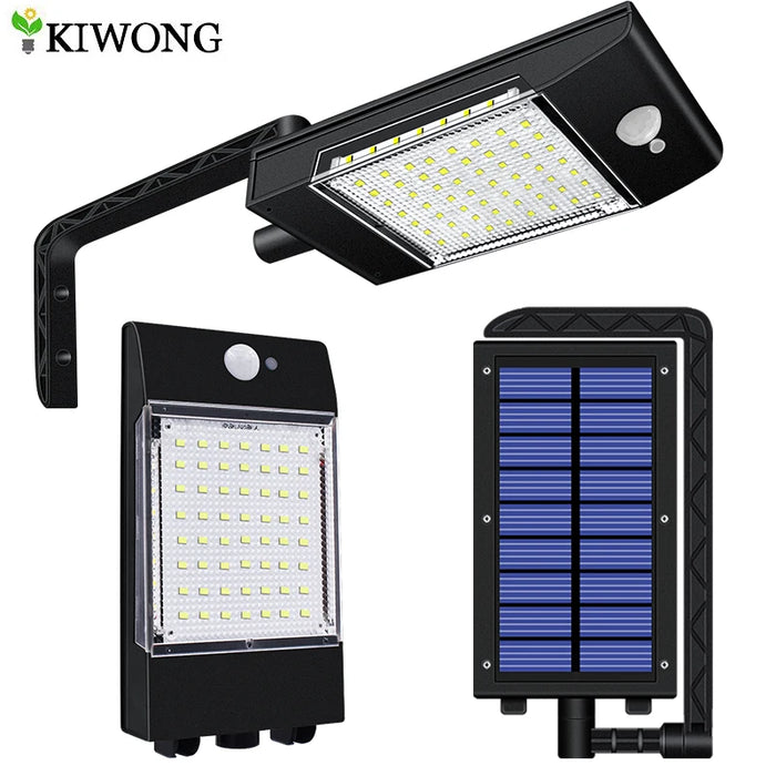 Solar Flood Lights Outdoor 360 Degree Swiveling Solar Security Lamp Solar Motion Sensor Light Ecofriendly and Energy Saving