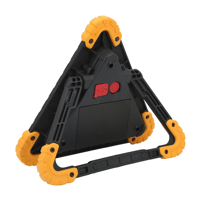 Solar Emergency Triangular Warning Light Safety Emergency Breakdown Alarm Lamp Portable Solar Light For Camping Working