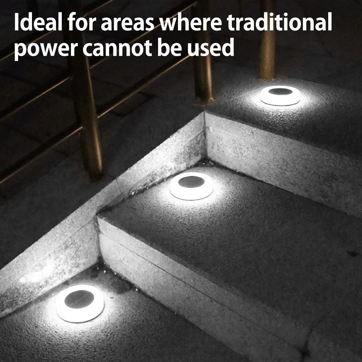 Solar Garden Lights Outdoor LED Solar Ground Lights Waterproof Landscape PathWay Floor Under Spot Lamp Decoration Lighting