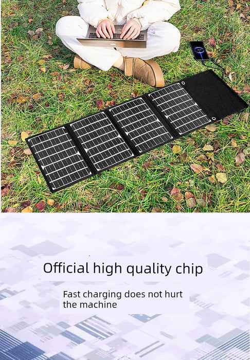 18V Portable Mobile Phone Outdoor Foldable Movable Power Supply