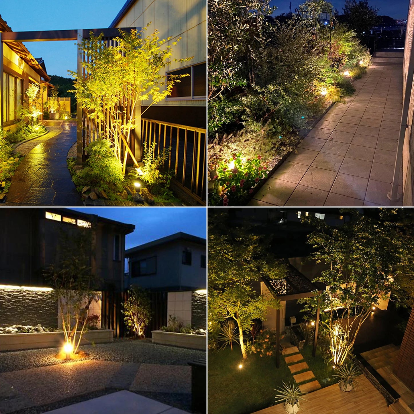 3000K/6000K Solar LED Light Outdoor Solar Spotlight Solar Garden Light Outdoor IP65 Waterproof Solar Power Light Wall Light