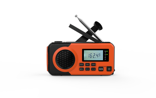 Solar Hand Crank Emergency Weather Radio,SW/AM/FM Portable Radio with 3 LED Flashlight 4000mAh Power Bank Cellphone Charger