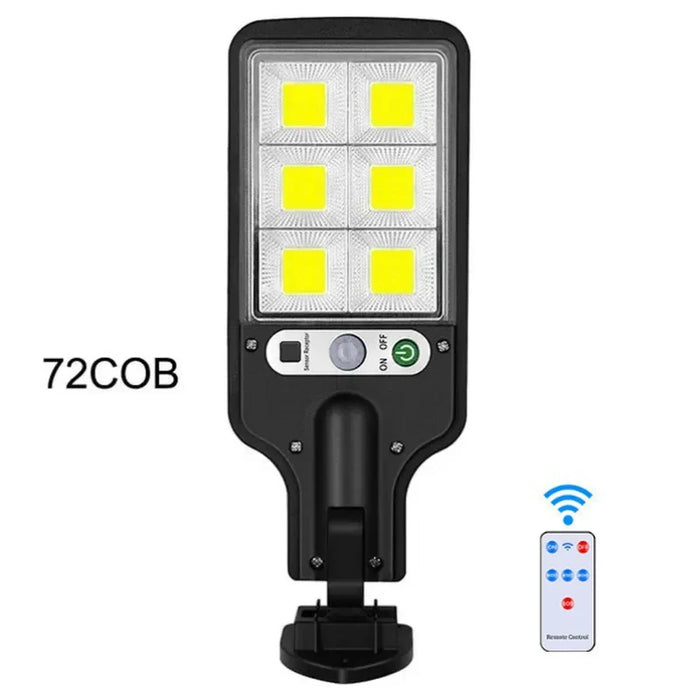 Solar Security Lights Outdoor LED Wall Mounted Motion Sensor Solar Light IP65 Waterproof 3 Mode Garden Lamp Patio Gate Driveway