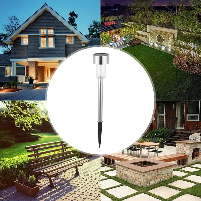 Solar Light Garden Decoration Tools Outdoor Solar Powered Lamp Waterproof Landscape Lighting for Pathway Patio Yard Lawn