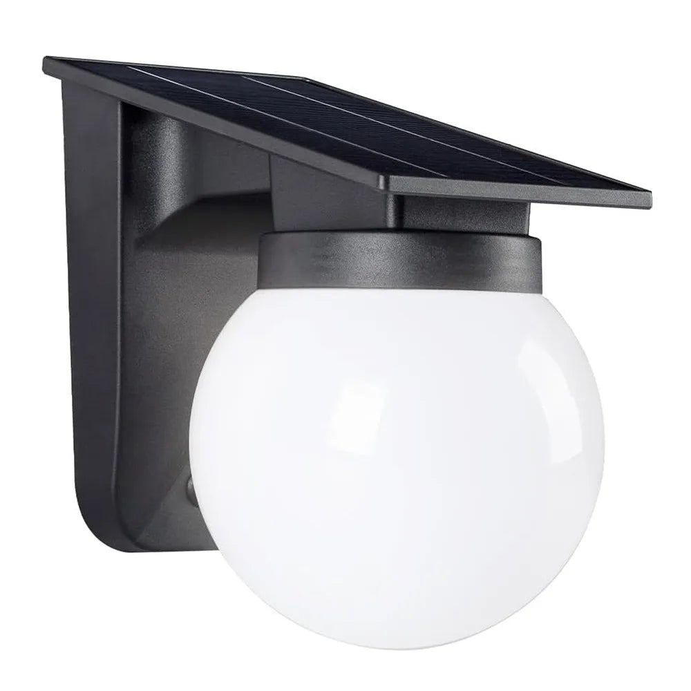 Auto on/Off Solar Wall Light Wall Mounted IP65 Waterproof Solar Induction Lamp Durable Sturdy Outdoor Solar Wall Lamp