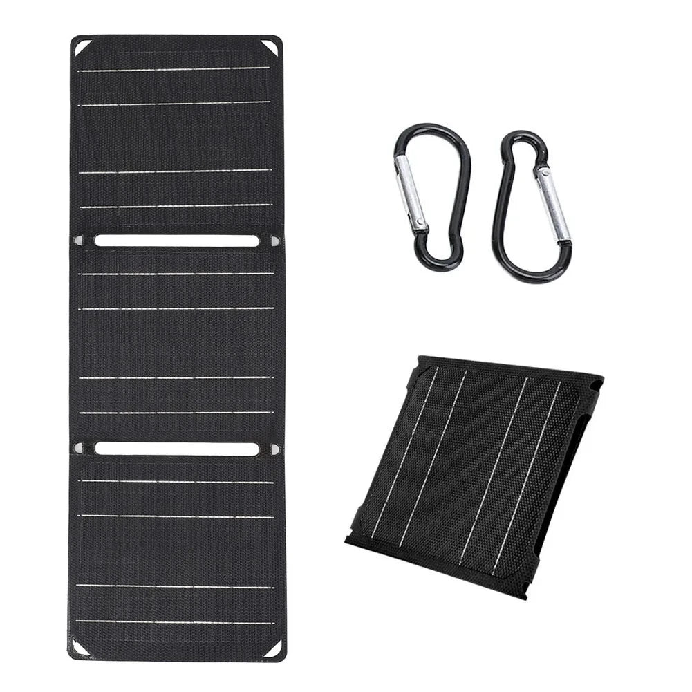 Outdoor Flexible Solar Panel 5V 30W 40W Portable Battery Mobile Phone Charge PD QC 3.0 9V 12V for USB A C Cells Power Bank
