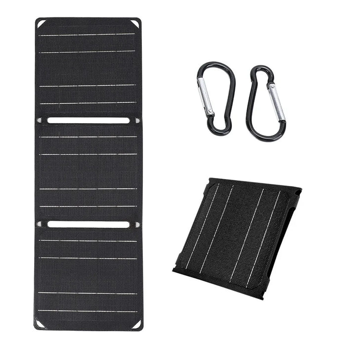 Outdoor Flexible Solar Panel 5V 30W 40W Portable Battery Mobile Phone Charge PD QC 3.0 9V 12V for USB A C Cells Power Bank