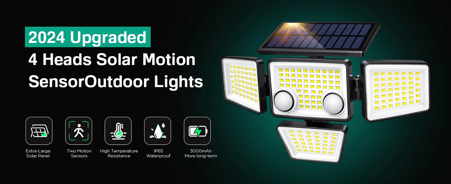 Solar Outdoor LED Wall Lights