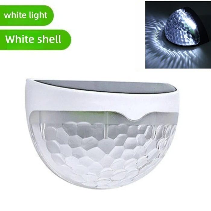 LED Solar Light Outdoor Wall Lamps Energy Garden Lamps Waterproof Solar Fence Lamp Christmas Decoration Festoon Led Light