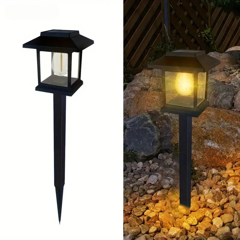 Solar Lights Outdoor Waterproof Auto on/Off Solar Pathway Lights for Garden Landscape Path Yard Patio Driveway Walkway Decor