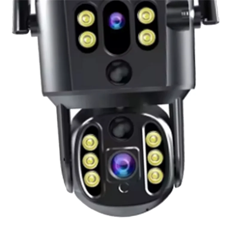 AAAEL-Solar Camera Surveillance Device Dual-Lens 4G Outdoor Monitoring Equipment Version Compact Camera