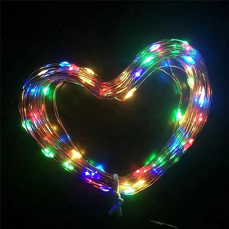 Solar Lamp String Lights 100/200/300/400 LEDs Fairy Holiday LED Outdoor Christmas Party Garland Solar Garden Waterproof Decor