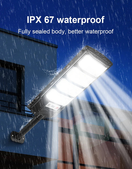 500000LM 4000W/3000W/2000W Solar Led Light Outdoor Powerful Outdoor Motion Sensor Solar Lamp Garden Street Wall Lamp