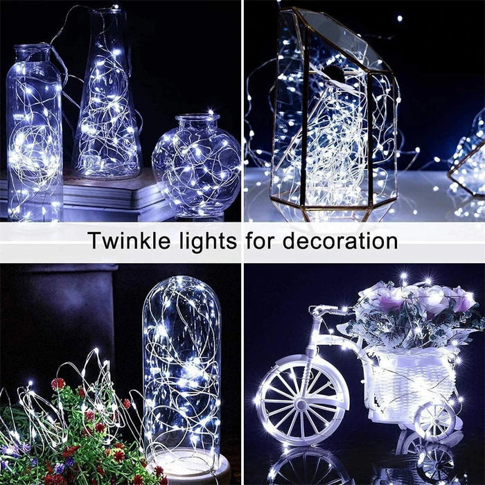 Solar String Outdoor LED Light Garden Fairy Lights 7m/12m/22m/32m/52m/102m Led Twinkle Waterproof Lamp for Christmas Party Decor