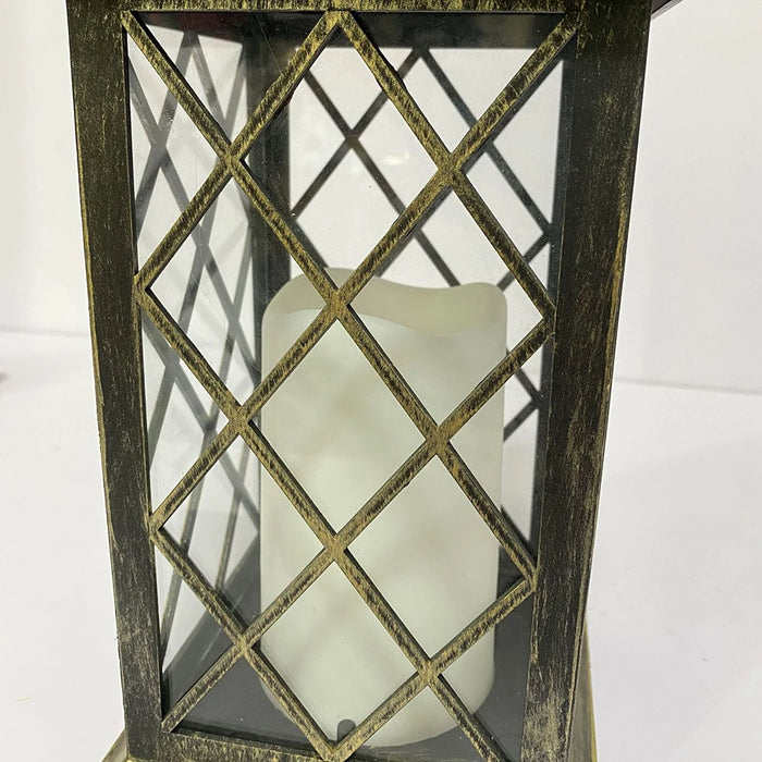 Solar LED Hanging Light Outdoor Garden Lantern Shape Ornament Backyard Porch Terrace Lawn Decoration Art Sculpture