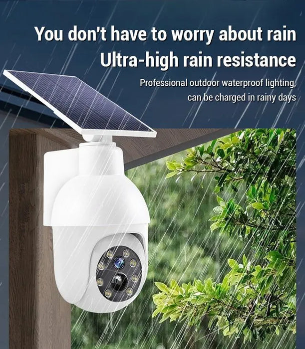 Solar light intelligent body sensor lighting lamp simulation surveillance camera solar garden light rainproof waterproof