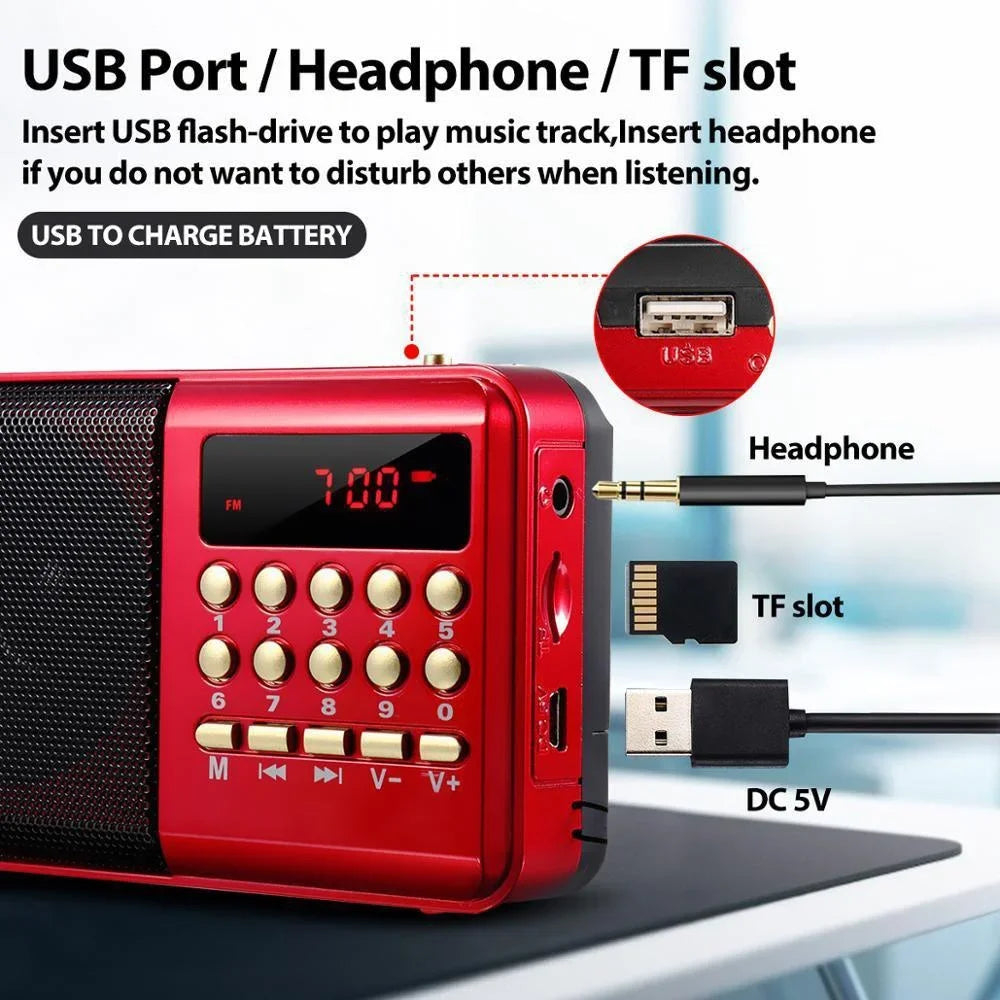 Portable Solar Powered Emergency Radio Hand Crank FM AM NOAA Weather Radio with LED Flashlight and Power Bank for Outdoor Use