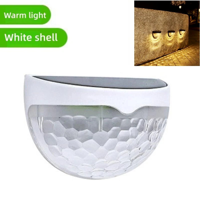 LED Solar Light Outdoor Wall Lamps Energy Garden Lamps Waterproof Solar Fence Lamp Christmas Decoration Festoon Led Light