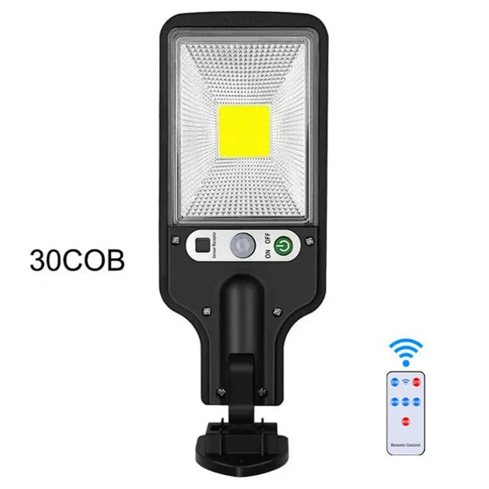 Solar Security Lights Outdoor LED Wall Mounted Motion Sensor Solar Light IP65 Waterproof 3 Mode Garden Lamp Patio Gate Driveway