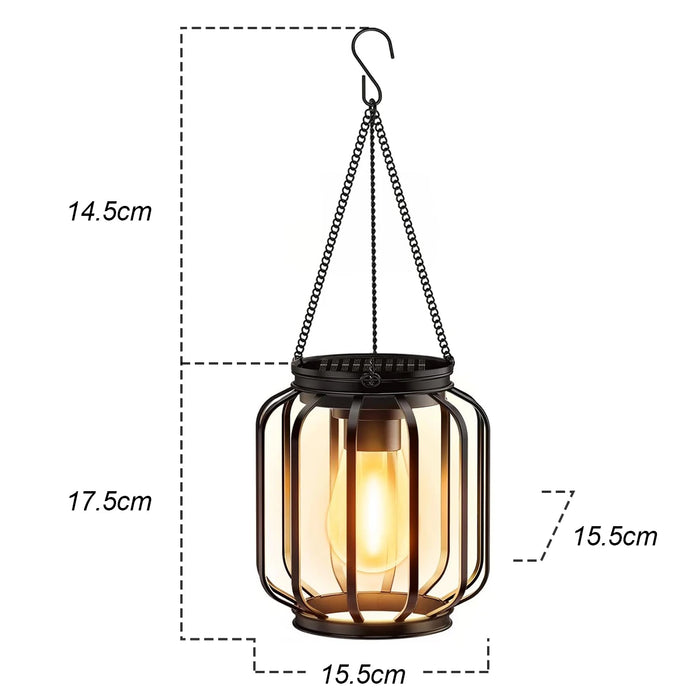 Solar Lantern Led Light 3000k Lights Outdoor Waterproof Auto Control Garden Lamps Patio Yard Decoraiton Lighting Pathway Powered