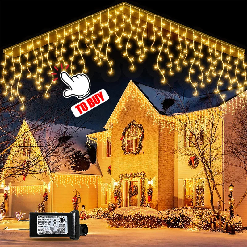 5M Purple Solar Flower String Lights Fairy LED Lights String Decorative Outdoor Lighting For Home Garden Holiday Decor