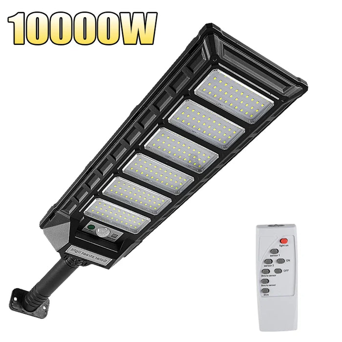 Super Bright 10000W/5000W/500W Outdoor Solar Light 300°Wide Angle Motion Sensor Street Light Outdoor High Power LED Street Lamp