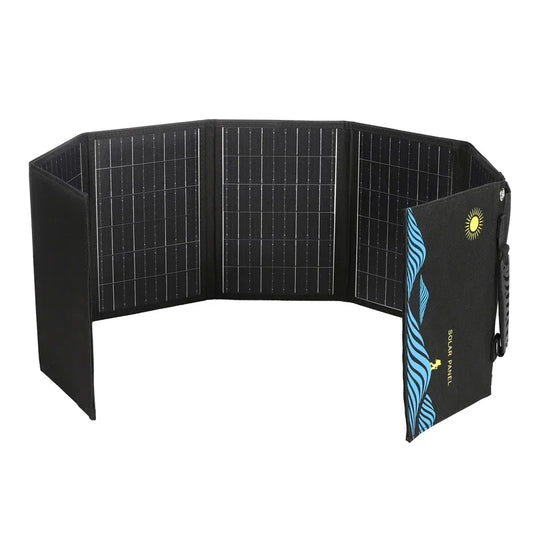 1000W Foldable Solar Panel Portable Solar Cell Folding Bag With USB+DC 18V For Outdoor Hiking Camping Mobile Phone Charging