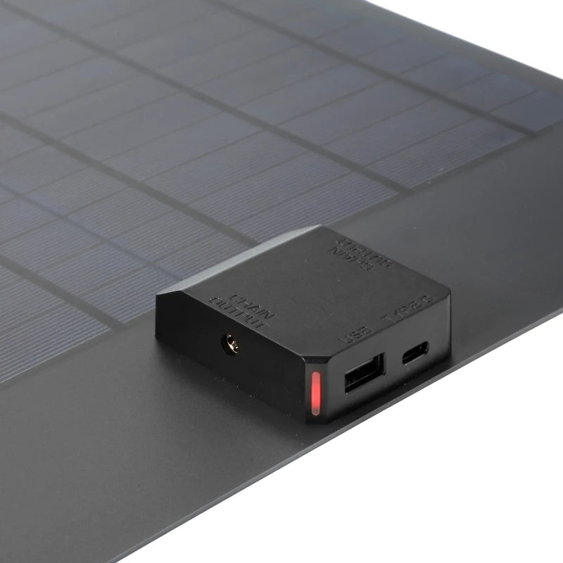 50W/100W Portable Solar Panel USB Outdoor Mobile Power DIY Travel Cell Phone Charger Car Yacht 12V18V Battery Pack Power Panel