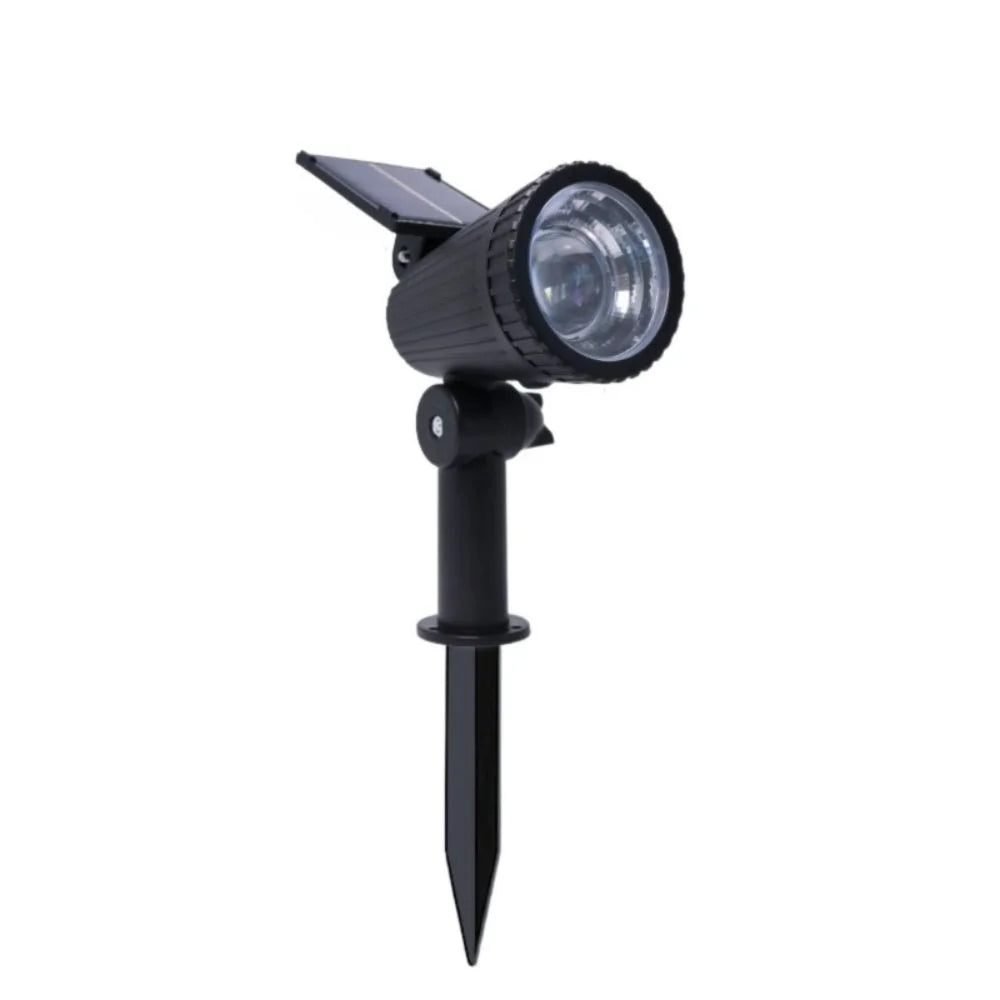 9/1 LED Solar Spotlights Waterproof Anti-freezing Brightness Adjustable Spot Light Pathway Lights Tree Lights Garden Decor Lamp