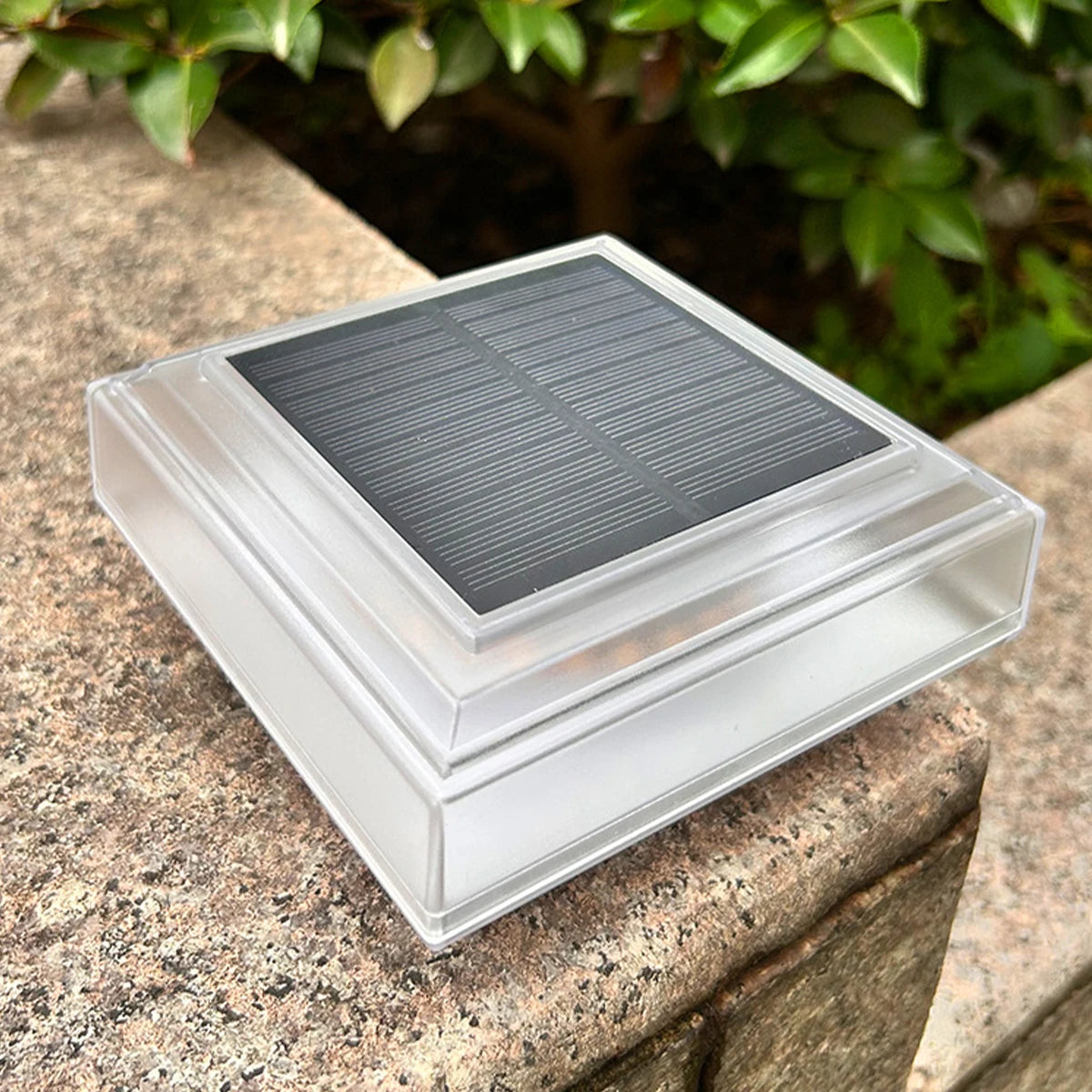 Led Solar Post Light Warm Pillar Lamp Rechargeable Outdoor With Lamps Landscape Garten Floor Panel Drop Lampe Powered Decoration