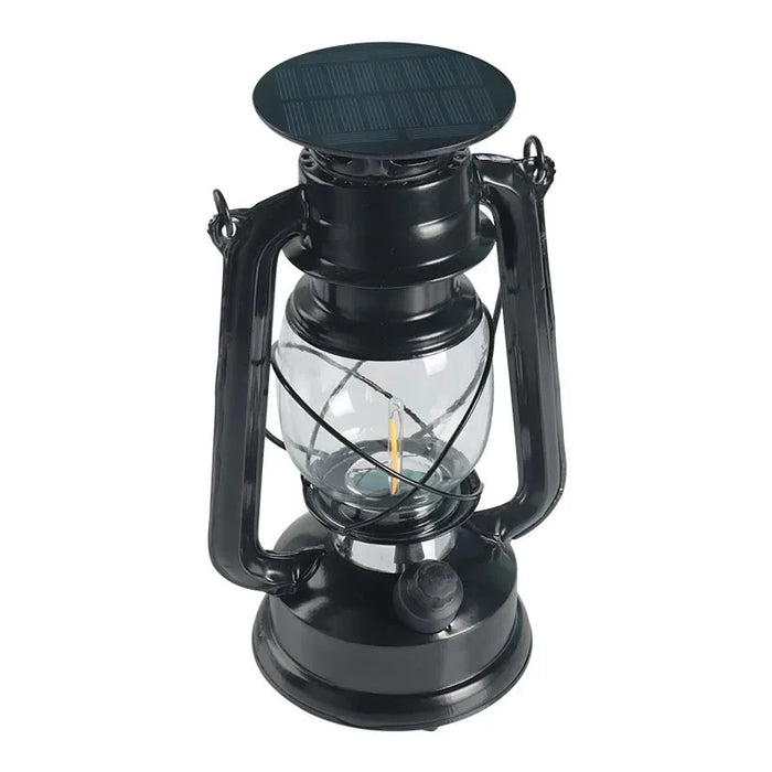Solar Camping Lights Rechargeable Tungsten Bulb Portable Lantern With Hook Lighting Control Outdoor Waterproof Tent Lamp