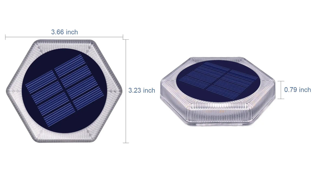 Solar Lights Outdoor Solar Garden Step Lighting Waterproof For Stairs Patio Pathway Yard Fence Wall Lamp Christmas Decoration