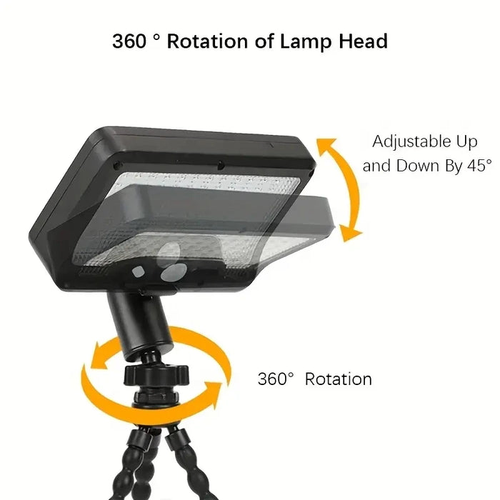 Solar Wall Light Solar Powered Flood Light Auto On/Off Motion Sensor Outside Yard Lamp Security Porch Light for Garden Yard Path