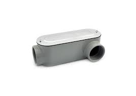 Centaur LL6CG 2 IN Threaded LL Type Rigid Conduit Body with Cover & Gasket