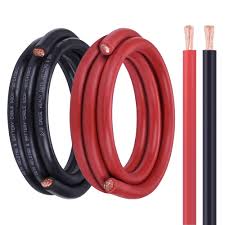 2/0 x 10' Red THW Battery Cable
