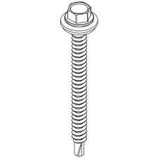 Unirac 003251W #14 3" Self-Drill Screw