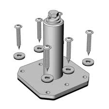 PLP Power Rail EP3 3 IN Clear Standoff
