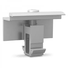 K2 Systems 4000430 Dark End Clamp, 30mm-50mm