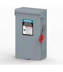 Siemens GNF222RA 60A 2-Pole Disconnect 240V Non-Fused Disconnect