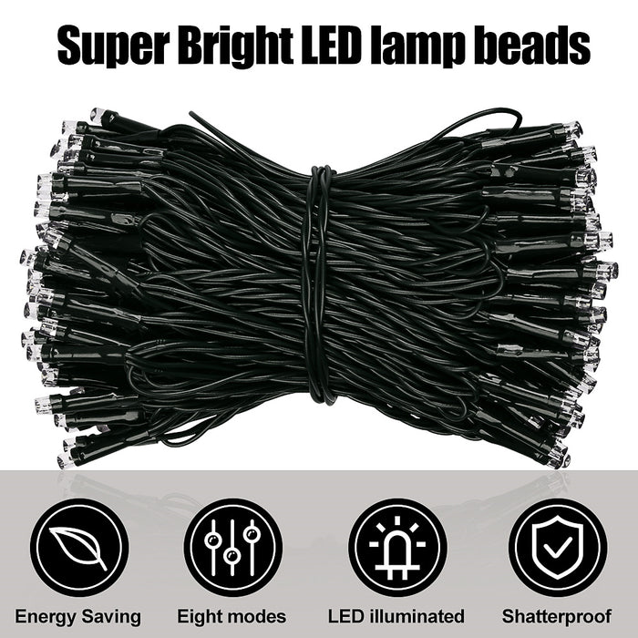 LED Solar String Light 7m 50 Lights 8 patterns Waterproof Fairy Garland String Lights Christmas Party Halloween Decorations