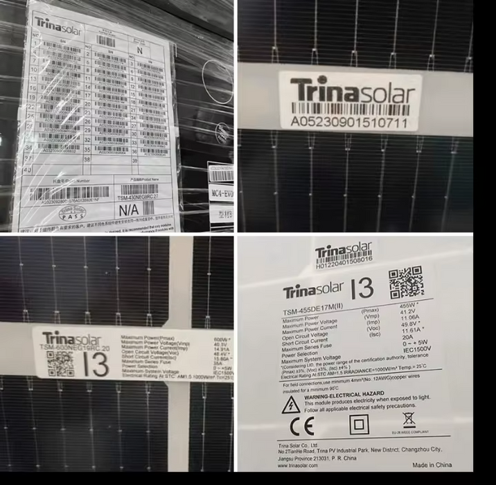 Trina Solar Pallets TSM-Neg9rc.20 700-720W
