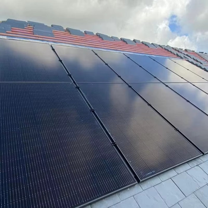 420w 430w 450w all black monocrystalline Trina Solar Panels Pallets